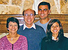 photo of the Melwani family