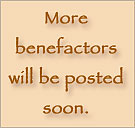 more benefactors will be posted soon