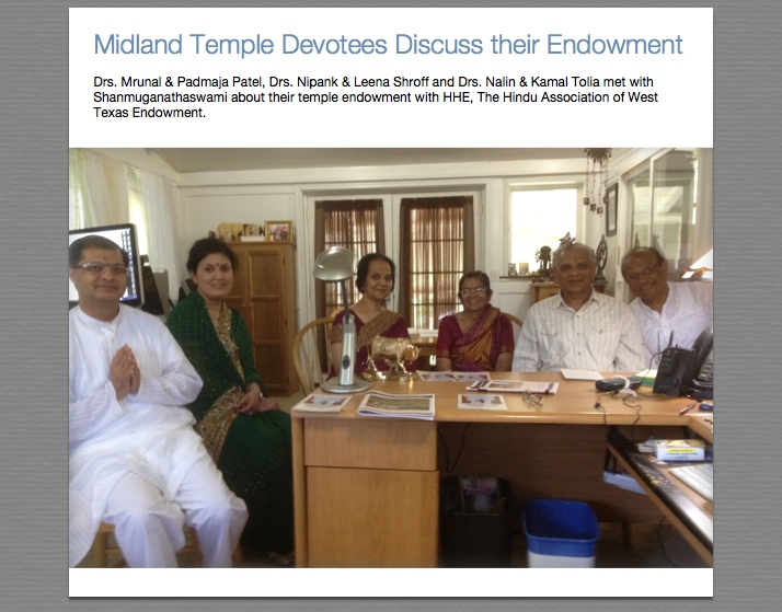 Midland Temple Devotees