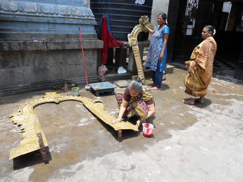 Temple Cleaning